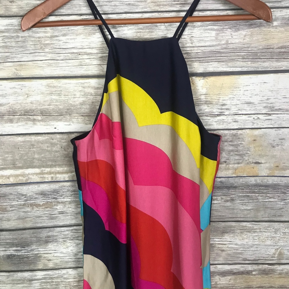 *SOLD* Trina Turk Vina 2 Rainbow Rumba Midi KA35 - Picture 3 of 8